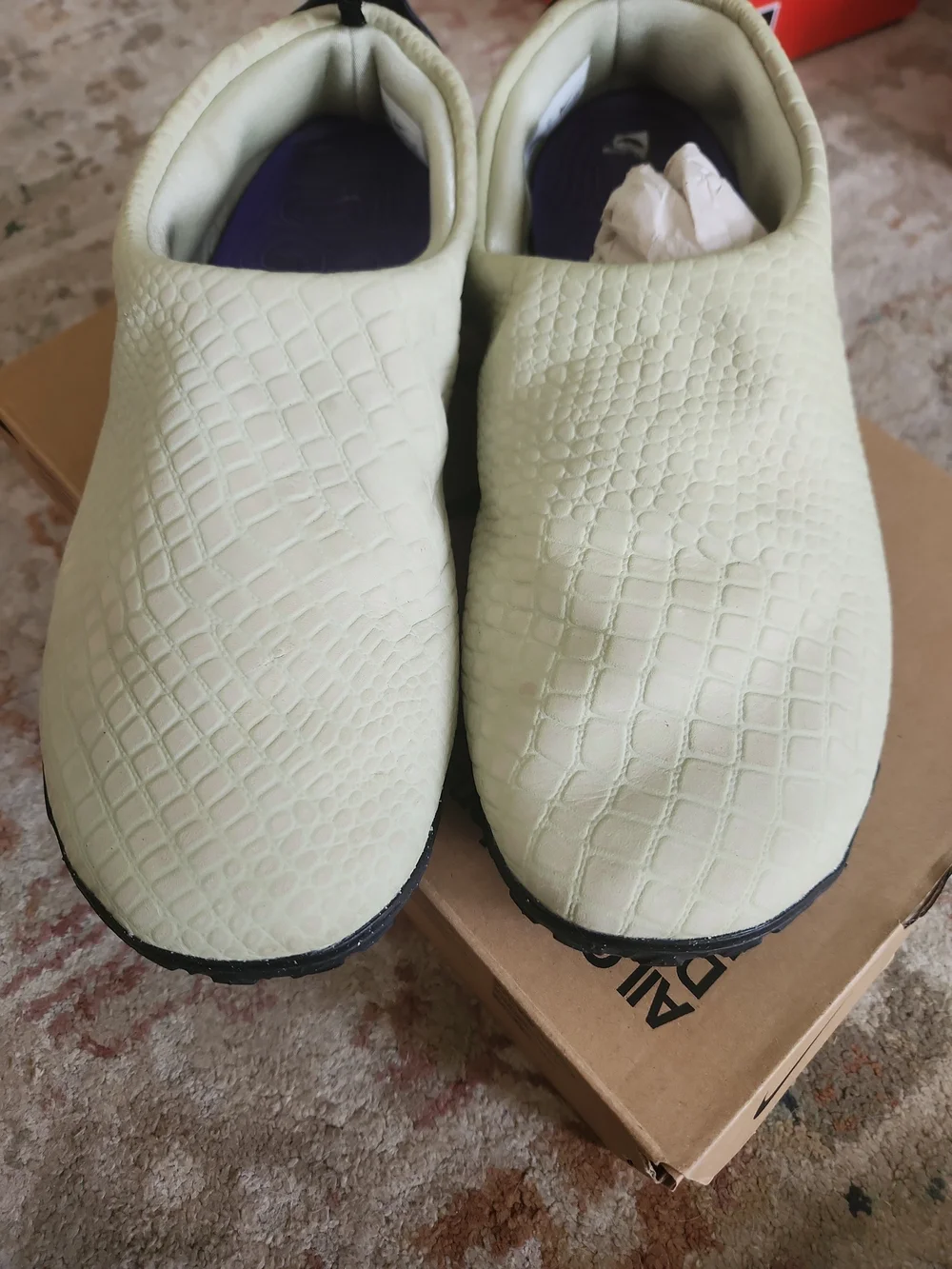 Size 15 - Nike ACG Moc Premium Olive Aura Croc With Box